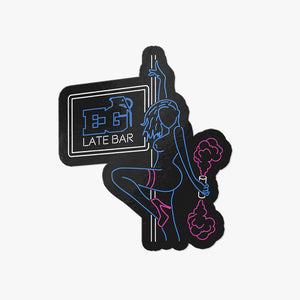 EG Late Bar Sticker