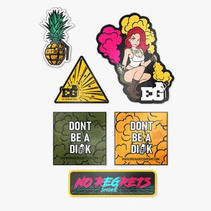 No Regrets Sticker Pack