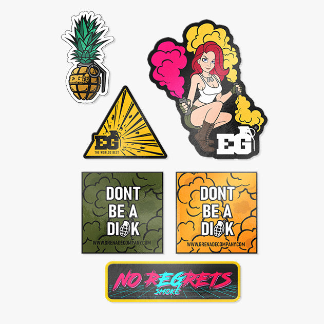 No Regrets Sticker Pack