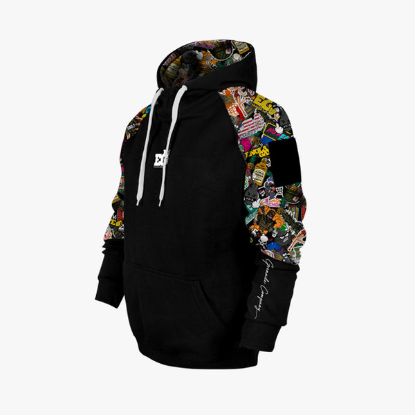 bOmb hoodie \u2013 かつきくん着用 Hisplinter Head Hisplinter bOmb 